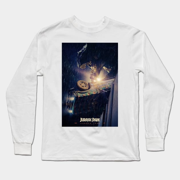 t rex escapa poster Long Sleeve T-Shirt by uchix